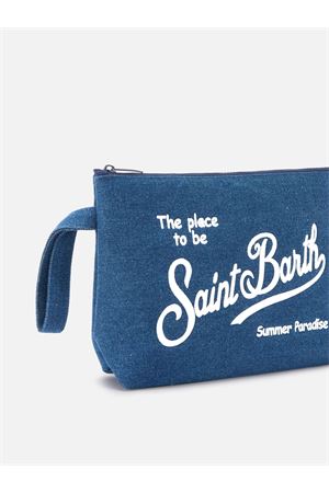 Aline Denim Clutch Bag MC2 SAINT BARTH | Pochette Bag | ALI001700436L